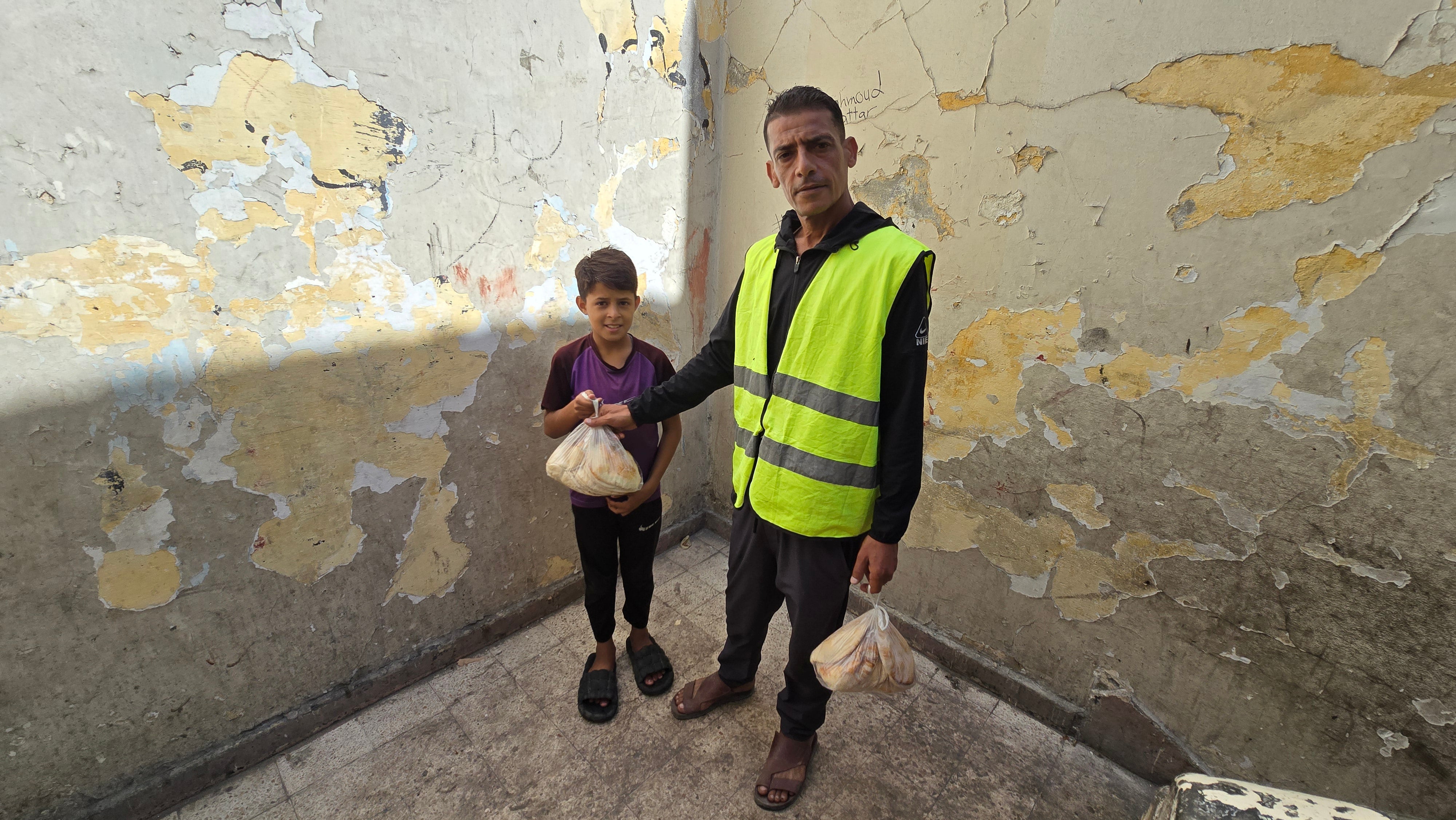 Water tank in Gaza