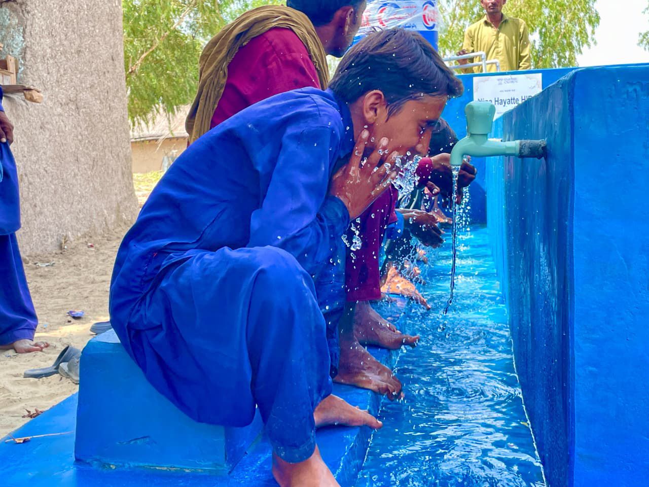 Ablution station in the name of your loved ones