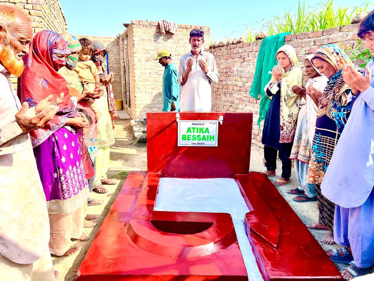 Ablution station in the name of your loved ones