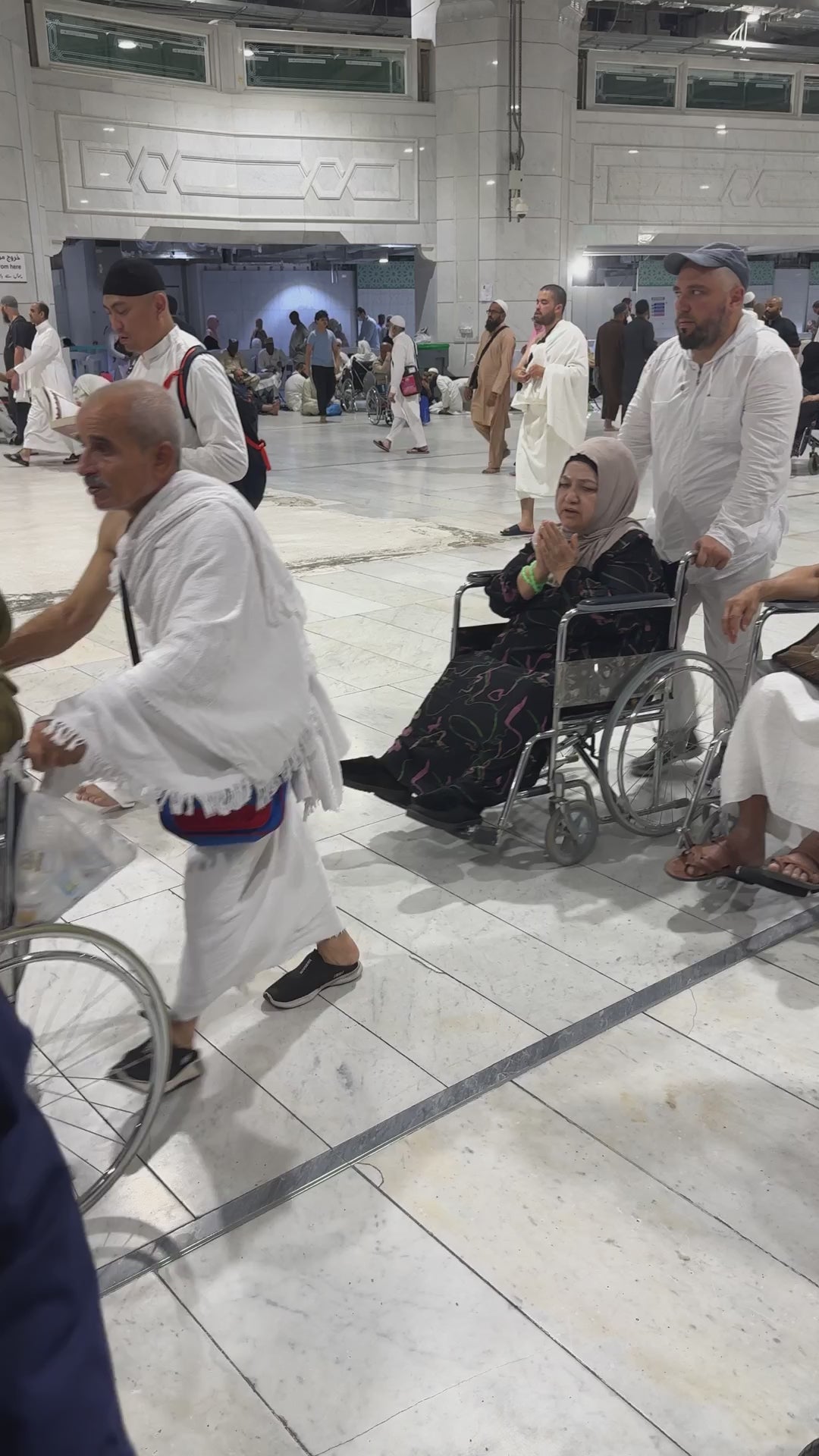 Mon fauteuil à Makkah
