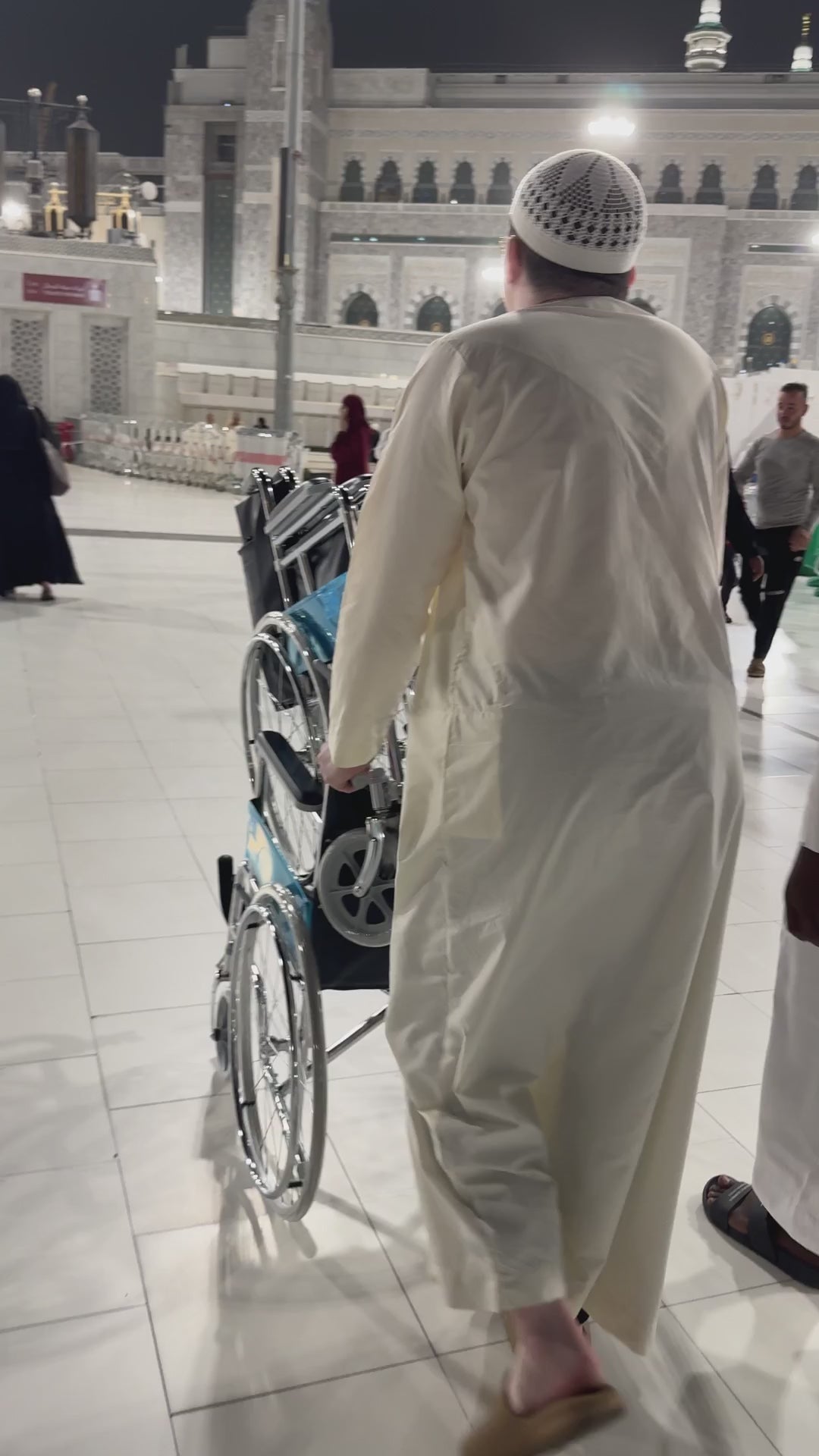 Mon fauteuil à Makkah