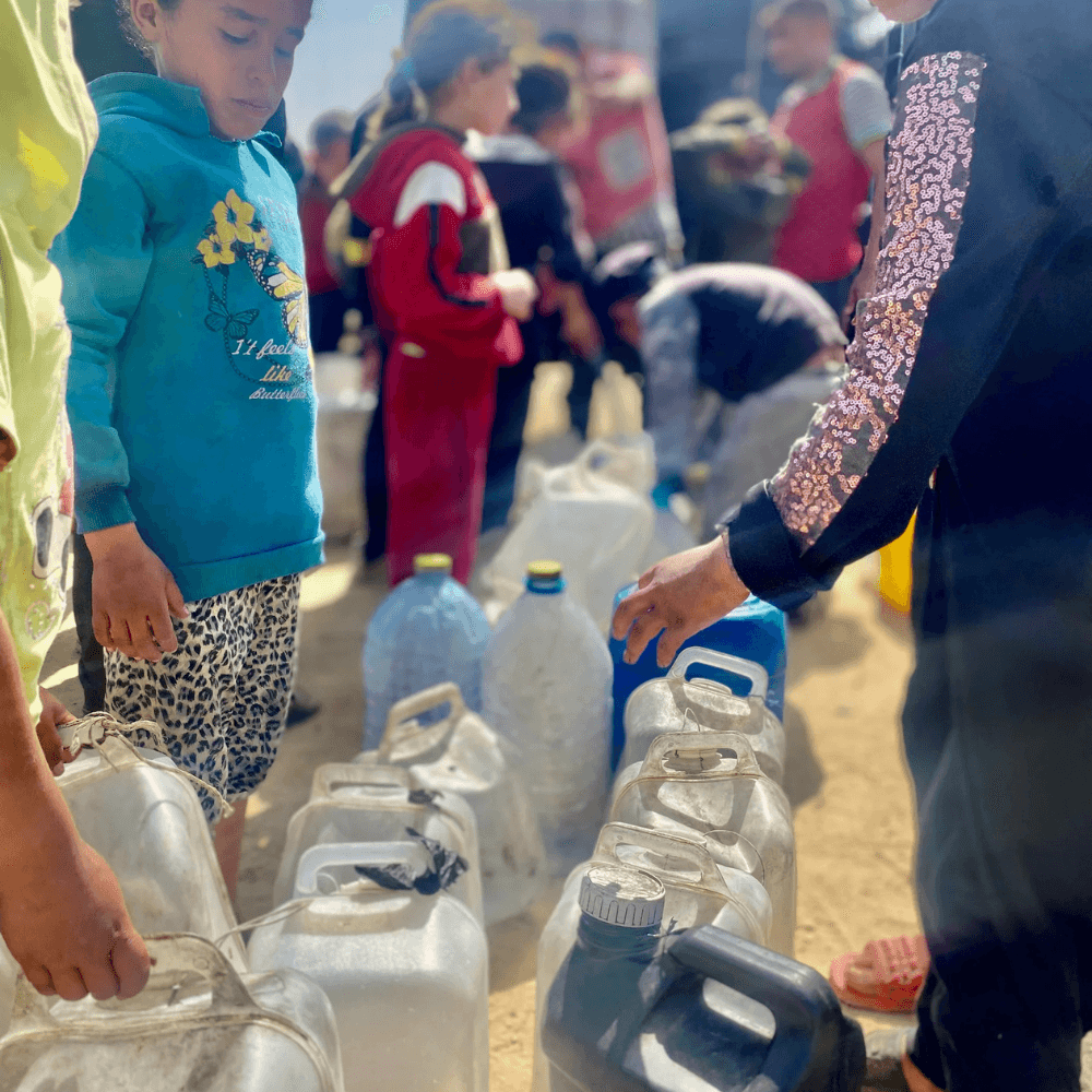 Eau potable pour Gaza