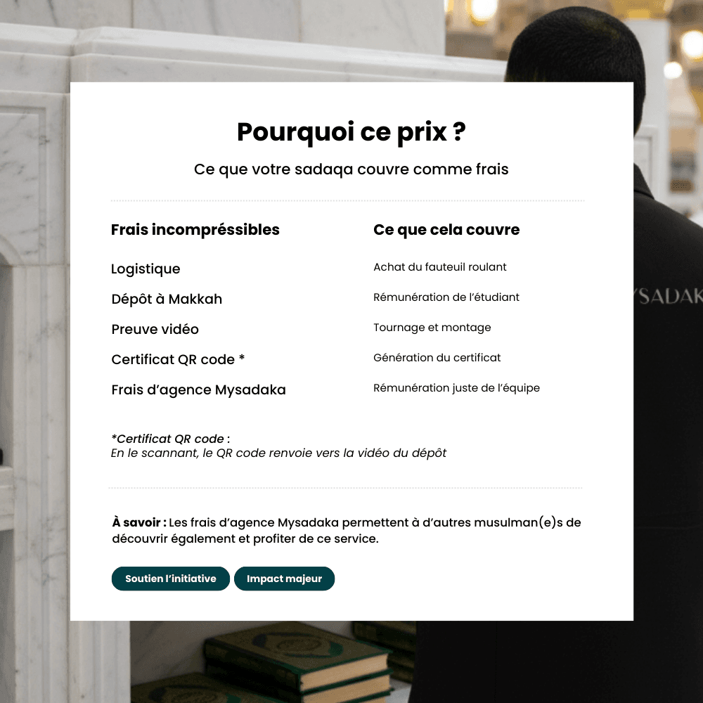 Transparence et frais