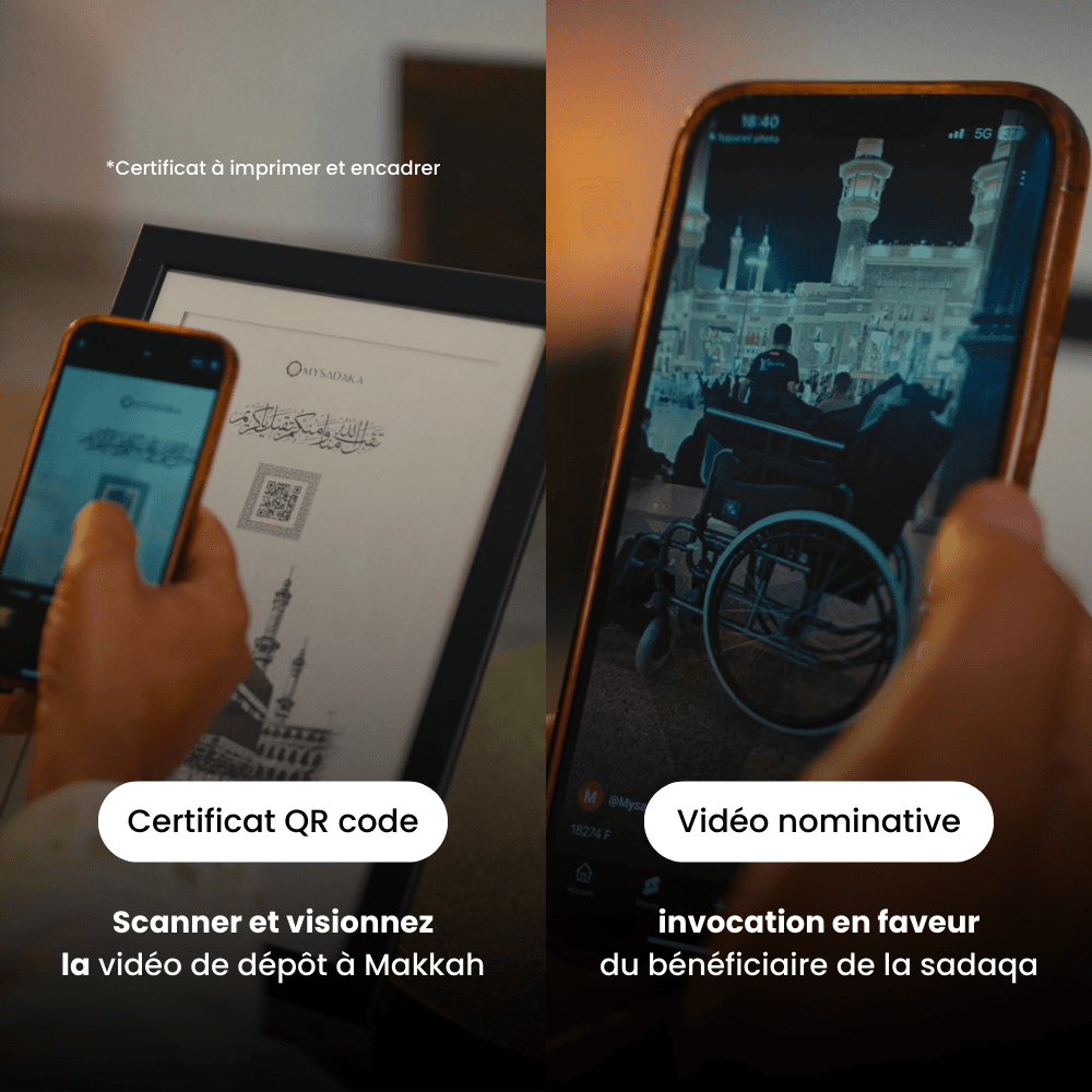 Preuve vidéo personnalisée