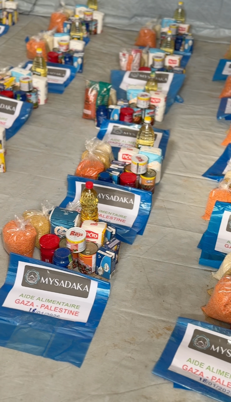 Voedselpakket voor Gaza